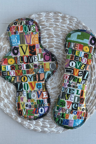 100% Organic Cotton Knit - Love Letter